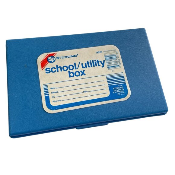 STERLING School Utility Box, blue - Picture 1 of 11